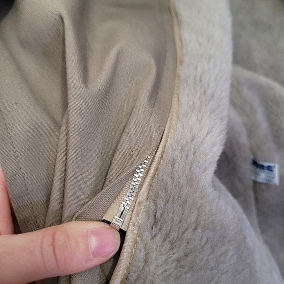 Westchester Classics Mens Trench Coat Removable Faux Fur Liner Size 42 reg - Picture 4 of 6